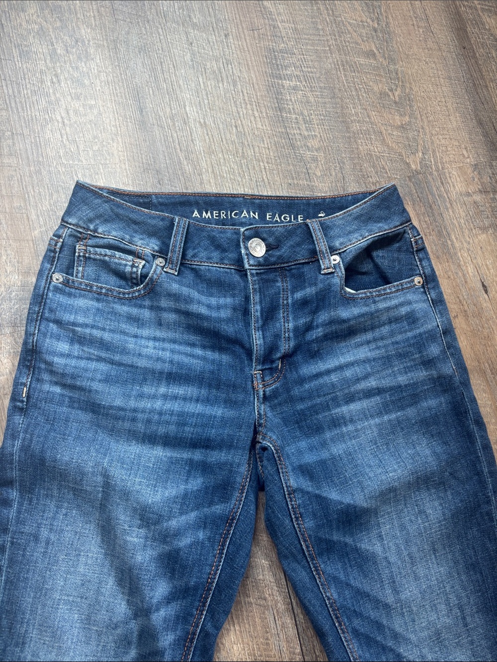 American Eagle Outfitters Dark wash Skinny Jeans - Picture 2 of 4